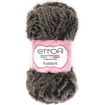 Etrofil Rabbit 70714 Gri Kahve Örgü İpi