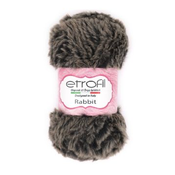 Etrofil Rabbit 70714 Gri Kahve Örgü İpi