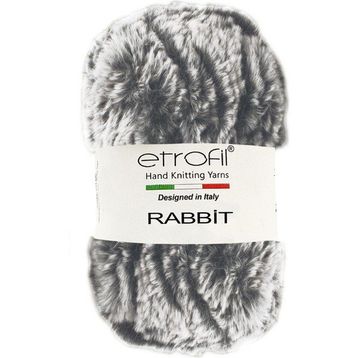 Etrofil Rabbit 70719 Kahve Beyaz Örgü İpi
