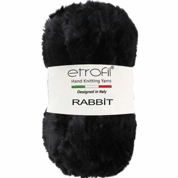 Etrofil Rabbit 70906 Siyah Örgü İpi