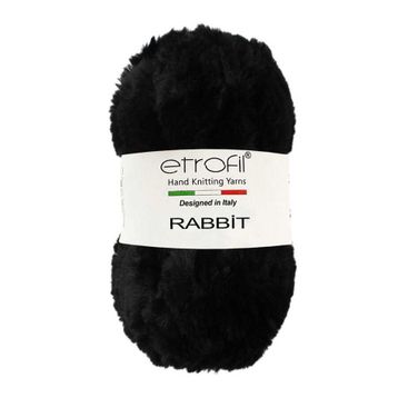 Etrofil Rabbit 70906 Siyah Örgü İpi