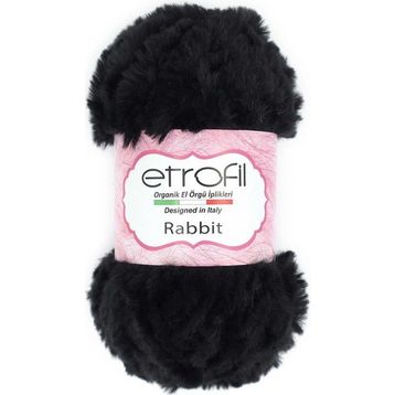 Etrofil Rabbit 70906 Siyah Örgü İpi