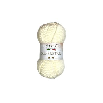 Etrofil Süperstar 70299 Krem Örgü İpi