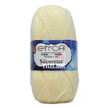 Etrofil Süperstar 70299 Krem Örgü İpi
