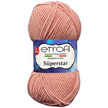 Etrofil Süperstar 73142 Gül Kurusu Örgü İpi