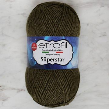 Etrofil Süperstar 74065 Haki Örgü İpi