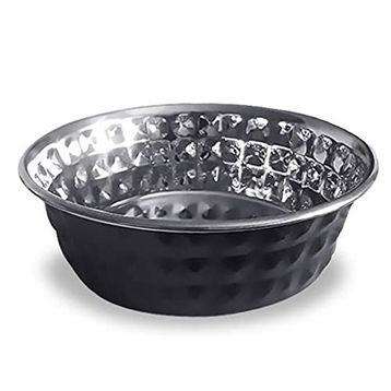 Euro Dog HDEP C-17OZ 11 cm İşlemeli Mama-Su Kabı