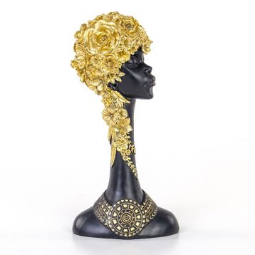Euro Flora 14x11x30 cm Afrikalı Kadın