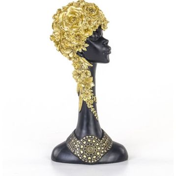 Euro Flora 14x11x30 cm Afrikalı Kadın