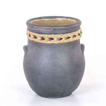 Euro Flora Küp 15x24 cm Beton Saksı