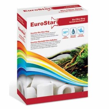 Euro Star 500 ml Seramik Halka Akvaryum Filtre Malzemesi