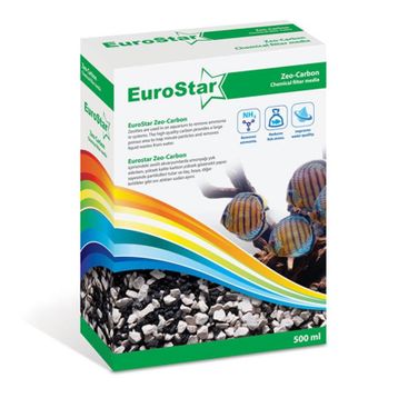 Euro Star 500 ml Zeo Karbon Akvaryum Filtre Malzemesi