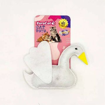 Eurocat Peluş Kuğu Kedi Oyuncağı