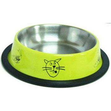 Eurodog Asrpp 8 Oz 12 cm Renkli Figürlü Mama Kabı