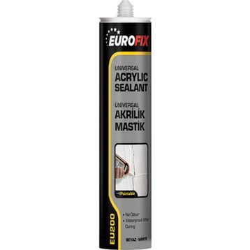 Eurofix 450 gr Beyaz Akrilik Mastik