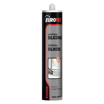 Eurofix Beyaz 280 gr Üniversal Silikon