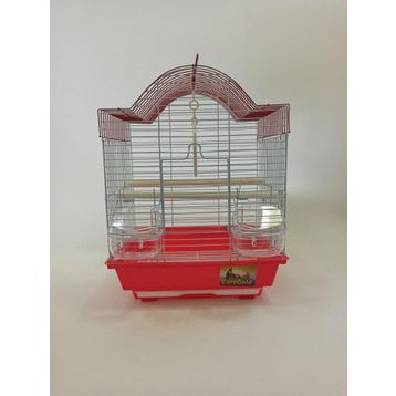 Eurogold 1103A 30x23x39 cm Kırmızı Kanarya Muhabbet Kuş Kafesi