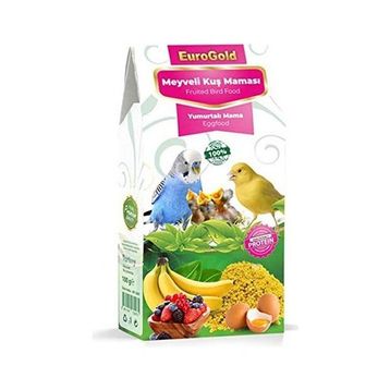 Eurogold 4513047 Yumurtalı ve Meyveli 100 gr Kuş Maması Kuş Yemi
