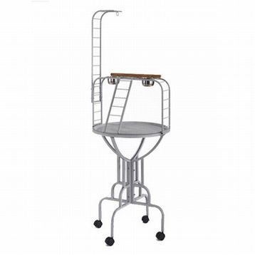 Eurogold Siyah Dövme 61x60x120 cm Papağan Sehpası