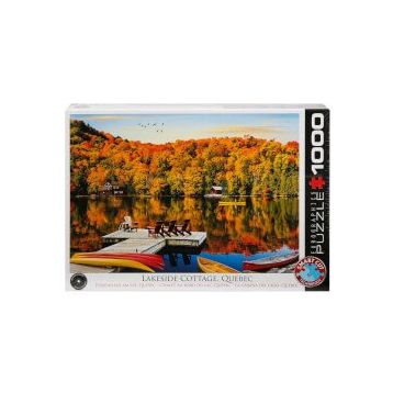 Eurographics Lakeside Cottage Quebec 1000 Parça Puzzle