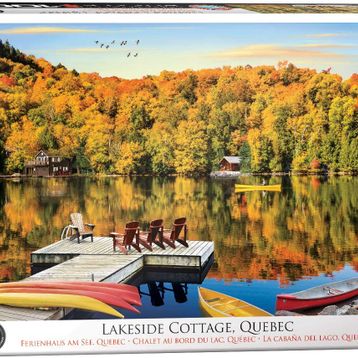 Eurographics Lakeside Cottage Quebec 1000 Parça Puzzle