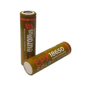 Europlus EPX18650-GOLD 3.6 V 3200 MAH 3C Şarj Edilebilir Li-ion Pil