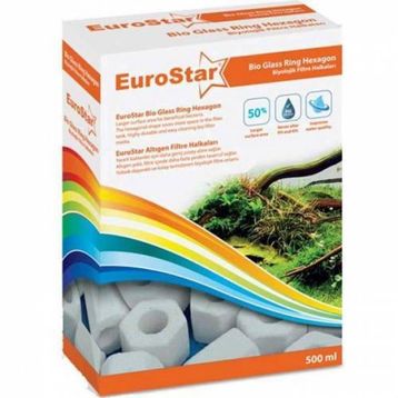 Eurostar 500 ml Bıo Glass Rıng Hexagon Altıgen Filtre Halkaları