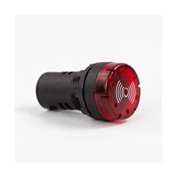Eurowest E22DS/MS 22 mm 90 dB Sesli LED Buzzer