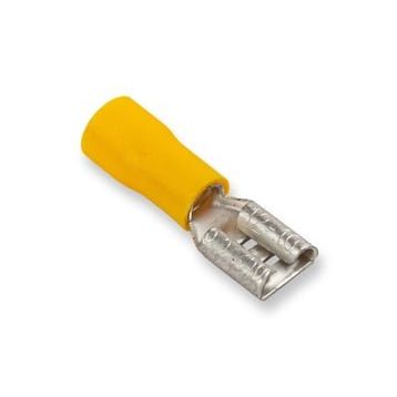 Eurowest EFD-5638 6 mm Dişi Faston Tip İzoleli Kablo Ucu