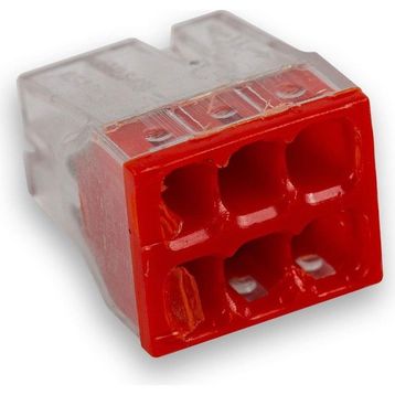 Eurowest EW-2.5-6 6'lı Geçmeli Kırmızı Buat Klemens