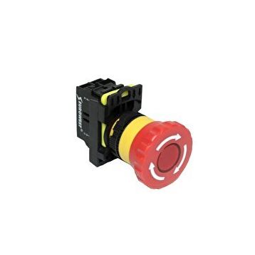 Eurowest EW-55-01ZFD 220 V Led Işıklı Acil Stop Butonu