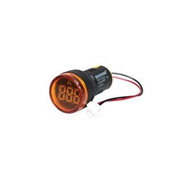 Eurowest EW16-22LA-S 22 mm 100 A Sarı Led Ampermetre