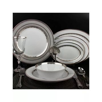 Evaliza Crown Platin 60 Parça Yemek Takımı