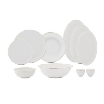 Evaliza Gold Elegant Yemek Takımı 32 Parça
