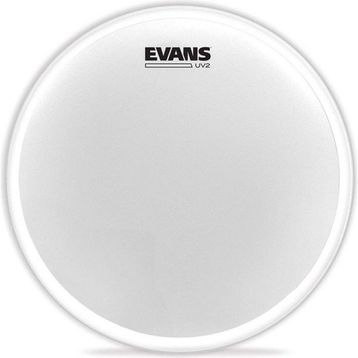 Evans B14UV2 Deri 14 UV2 Kumlu Beyaz Çift Kat Tom ve Trampet