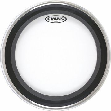 Evans BD20EMAD2 20 inç Kick Clear Süngerli Çift Kat 17 Mil Davul Derisi