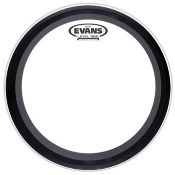 Evans BD22EMAD Kick Clear Süngerli Tek Kat Mil Davul Derisi