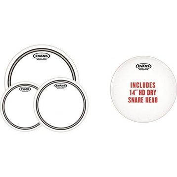 Evans EPP-EC2SHDD-F 10+12+14+14 EC2S Tom Clear Ringli+Hd Dry Davul Derisi