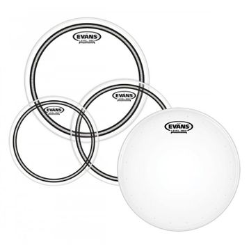 Evans EPP-EC2SHDD-F 10+12+14+14 EC2S Tom Clear Ringli+Hd Dry Davul Derisi