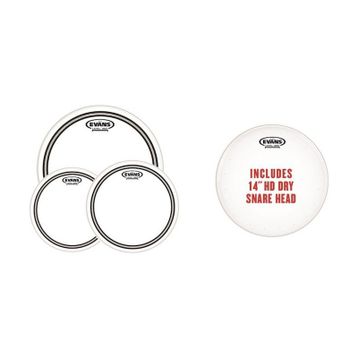 Evans EPP-EC2SHDD-F 10+12+14+14 EC2S Tom Clear Ringli+Hd Dry Davul Derisi