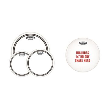 Evans EPP-EC2Shdd-R Deri Seti 10+12+16+14 Ec2S Tom Clear Ringli+Hd Dry