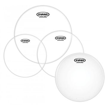 Evans EPP-G2HDD-R 10+12+16+14 G2 Tom Clear+HD Dry Davul Derisi