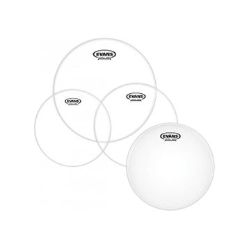 Evans EPP-G2HDD-R 10+12+16+14 G2 Tom Clear+HD Dry Davul Derisi