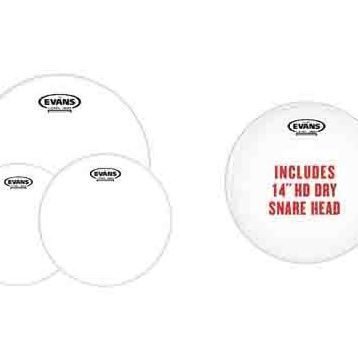 Evans EPP-G2HDD-S 12+13+16+14 G2 Tom Clear+HD Dry Davul Derisi