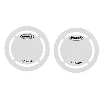 Evans EQPAF1 2 Adet Patch Fiber Beyaz Deri Koruyucu Single Pedal