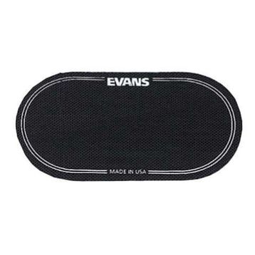 Evans EQPB2 2 Adet Patch Naylon Siyah Deri Koruyucu Twın Pedal
