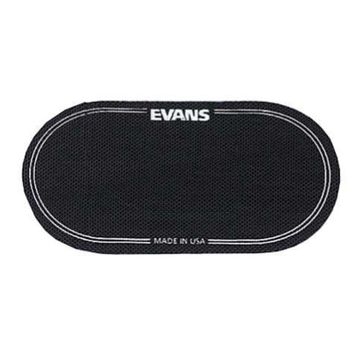 Evans EQPB2 2 Adet Patch Naylon Siyah Deri Koruyucu Twın Pedal