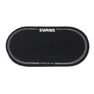 Evans EQPB2 2 Adet Patch Naylon Siyah Deri Koruyucu Twın Pedal