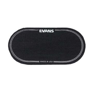 Evans EQPB2 2 Adet Patch Naylon Siyah Deri Koruyucu Twın Pedal