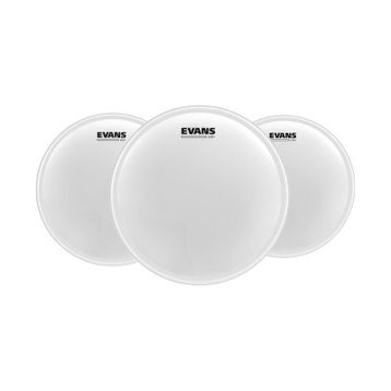 Evans ETP-UV1-S 12+13+16 Tom Kumlu Beyaz Standart Davul Derisi